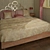 Hammered Elegance: Exclusive Forged Bed 3D model small image 1