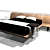 Crocodile Leather Bed 3D model small image 1