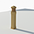 Lighthouse Wooden Outdoor Lamp 3D model small image 1