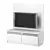 TV Console with Panel - IKEA 3D model small image 1