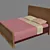 Pastel Dream Bed 3D model small image 1