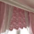Elegant Austrian Curtains 3D model small image 1