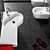 Hatria Youd Area Sink 3D model small image 1