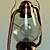 Vintage Kerosene Lamp 3D model small image 1