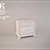 Elegant Bedside Nightstand JL & C 3D model small image 1