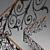 Durable Cast Iron Grill: Max 9 3D model small image 1
