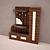 Hallway Shelf: Custom Design for Your Country Home 3D model small image 1