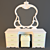Natural Dimensions Bedroom Mirror 3D model small image 1