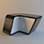 Elegant Reception Desk 3D model small image 1
