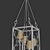 Baga 3291 Pendant Light 3D model small image 1