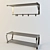 Versatile Hat and Shoe Shelf 3D model small image 1