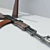 Legendary Kalashnikov AK47 3D model small image 1