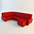 Modern Corner Sofa 3D model small image 1