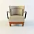 Modern Comfort Armchair 3D model small image 1