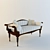 Flor3 Bench by Kavelio 3D model small image 1