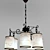 Classic Colonial Chandelier 3D model small image 1