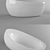 AVEO Villeroy Boch Bath: Freestanding Elegance 3D model small image 1