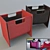 Cattelan Italia Leather Gazetnica 3D model small image 1