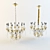 Classic Style Chandelier 3D model small image 1