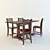 Rustic Charm Furniture Set 3D model small image 1