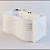 Relax in Style: Pasadena Hydrotherapy Bathtub 3D model small image 1
