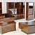 FALCON Executive Cabinet Set 3D model small image 1