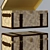 Multi-Purpose Toy Chest: Stylish & Spacious 3D model small image 1