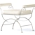 Cozy Chic: Dream-Land Melville Banquette 3D model small image 1