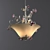 Passeri L 8025-6: Elegant and Efficient O-65 H-60 6x40W Lighting Solution 3D model small image 1