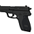 Russian-Made Pistol: Quality Assured 3D model small image 1