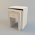 Minimalist Nightstand 3D model small image 1