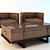 Elegant Seating Set: Baroness 3D model small image 1