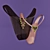 Comfortable Seamless Women's Panties 3D model small image 1