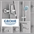 GROHE Tenso - Luxurious Bathroom Set 3D model small image 1