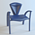 Codutti Giotto Chair 3D model small image 1