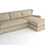 Winslow Sectional: Modern Elegance for Your Space 3D model small image 1