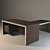 Sleek Office Desk 3D model small image 1