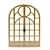 Elegant Stained Double-Leaf Doors 3D model small image 1