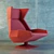 ORU Armchair: Modern Elegance in Design 3D model small image 1