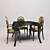 Catalog-Inspired Art Deco Accent 3D model small image 1