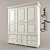 Provence Three-Door Wardrobe: Country Corner 3D model small image 1