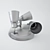 Sleek Aluminum Ceiling Soffit 3D model small image 1