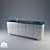 Sleek Tulli Zuccari: Stylish Bathroom Furniture 3D model small image 1