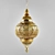 Exquisite Moroccan Chandelier 3D model small image 1