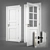 Classic Style Quality Doors 3D model small image 1