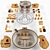 Sleek Minimalist Danish Design 3D model small image 1