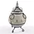 Ceramic Charcoal Grill 3D model small image 1