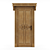 Classic Door: Timeless Elegance 3D model small image 1