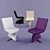 Tonon Twist 196 Chair: Modern Italian Design 3D model small image 1