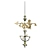 Vintage Bronze Weather Vane 3D model small image 1
